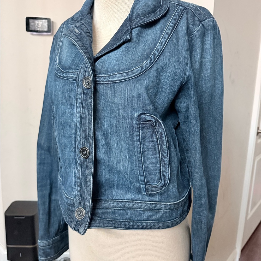 Banana Republic Denim Jacket Sz L